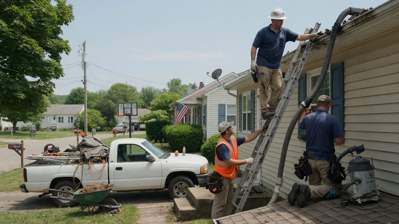 Gutter Installation in New Paris, PA near me